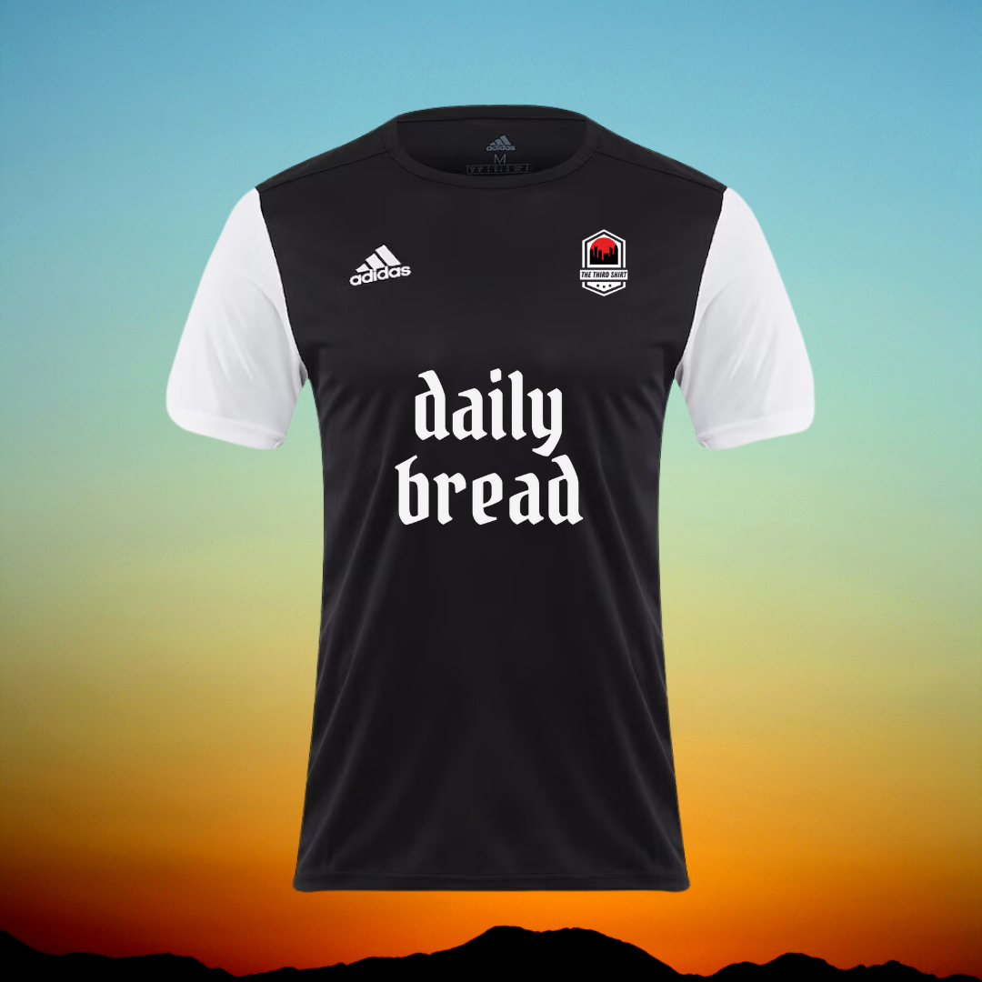 Daily Bread - Black - Adidas Estro Shirt