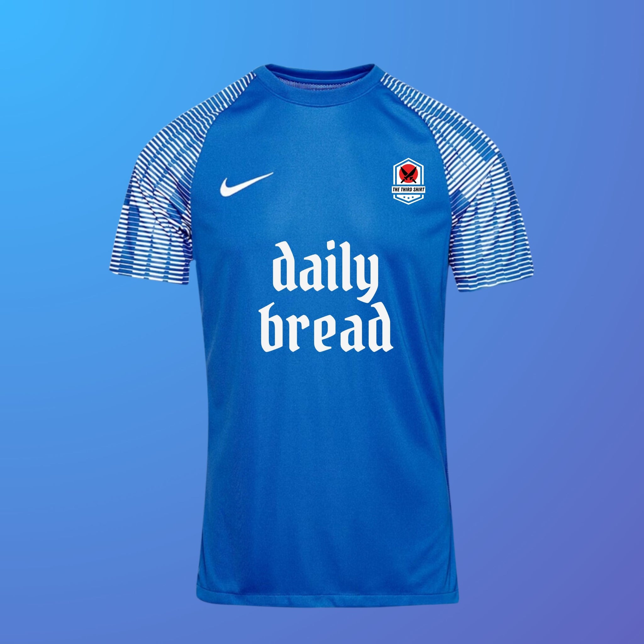 Daily Bread - Royal Blue - Nike Dri-FIT Academy Shirt